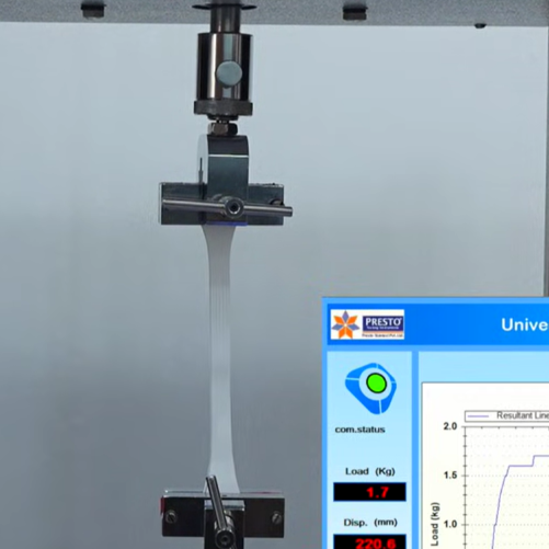Tensile Testing of Rubber GasketTensile Testing of Rubber Gasket